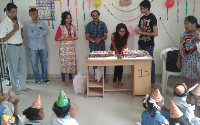 Birthday Celebration Sakhshi D_O Mrugesh Shah – 2017