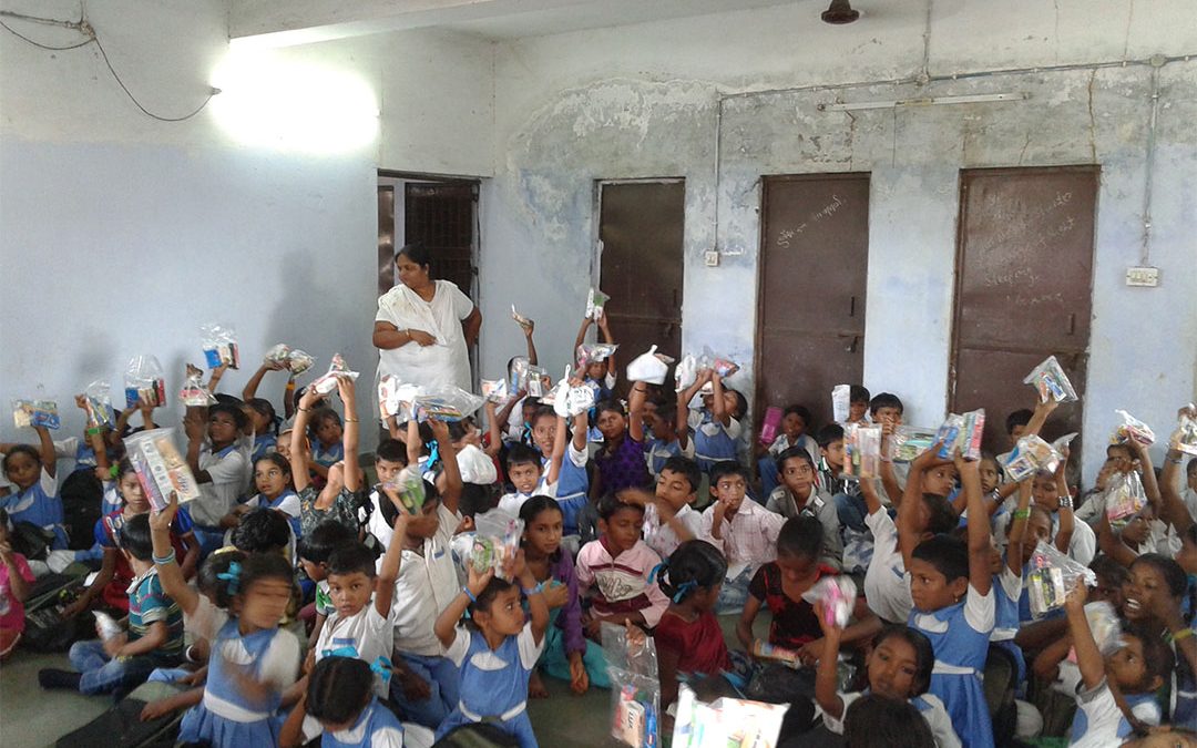 Hygeine kit distribution – OCT, 2015