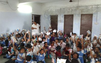 Hygeine kit distribution – OCT, 2015